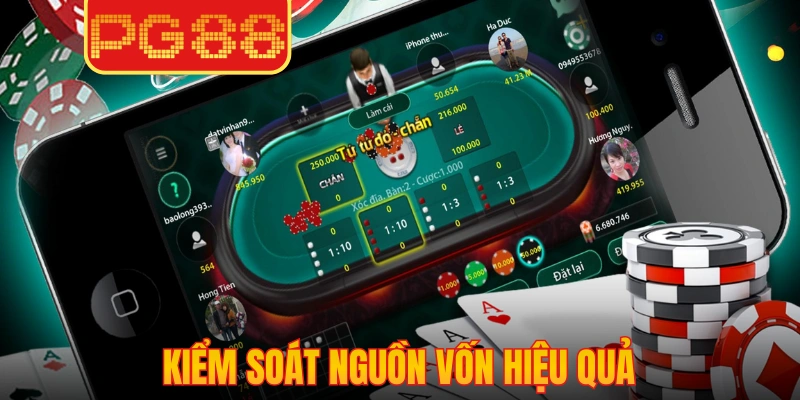 Kiểm soát nguồn vốn hiệu quả